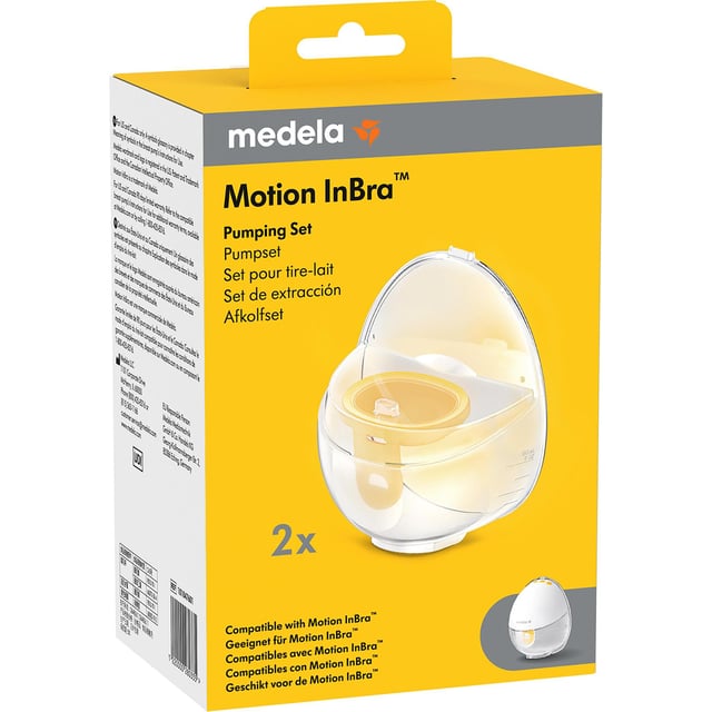 Medela Motion InBra Pumpset Dubbel 2 st | Baby, barn & förälder - Amma - Bröstpumpar,Baby, barn & förälder - Amma - Tillbehör för amning | Apoteka