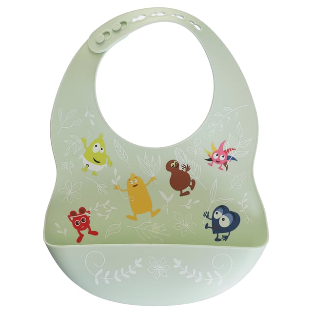 Babblarna Silikonhaklapp i Naturen | Baby, barn & förälder - Mata - Haklappar | Apoteka