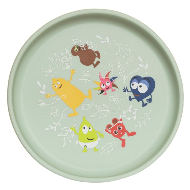 Babblarna Silikontallrik i Naturen | Baby, barn & förälder - Mata - Barntallrikar & barnbestick | Apoteka
