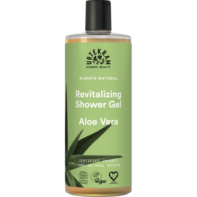 Urtekram Beauty Aloe Vera Shower Gel Organic 500 ml | Hudvård - Kroppsvård - Bad & dusch - Duschkräm & duschtvål,Hudvård - Kroppsvård - Bad & dusch - Duscholja | Apoteka