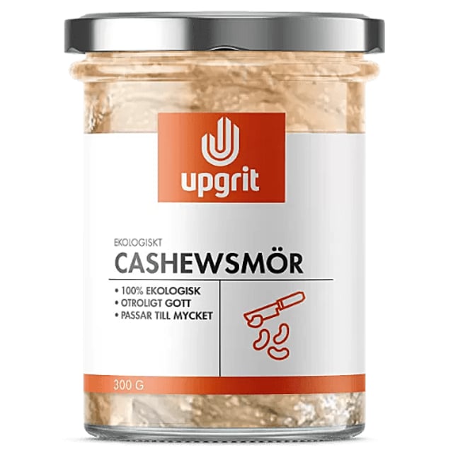 upgrit Ekologiskt Cashewsmör 300 g