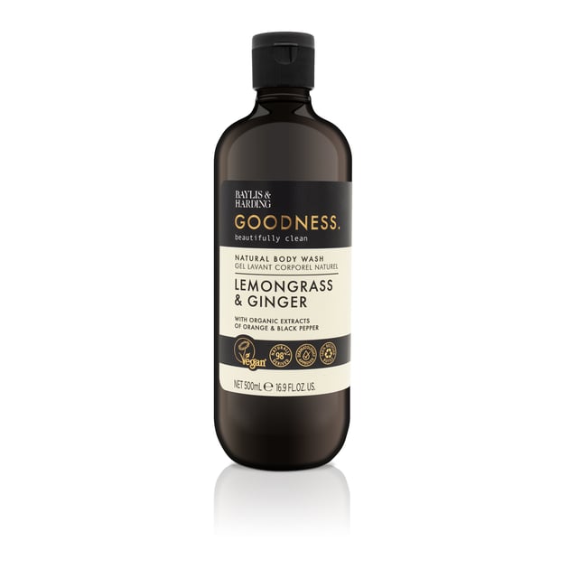 Baylis & Harding Goodness Lemongrass & Ginger Body Wash 500 ml | Hudvård - Kroppsvård - Bad & dusch - Duschkräm & duschtvål | Apoteka