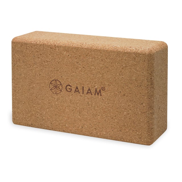 GAIAM Yoga Block Cork Brick | Träning - Yoga,Träning - Träningsredskap | Apoteka