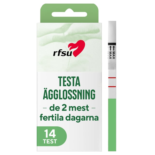 RFSU Ovulation Test Ägglossning 14 st | Sex & lust - Självtester - Ägglossningstest,Graviditet - Ägglossningstest | Apoteka
