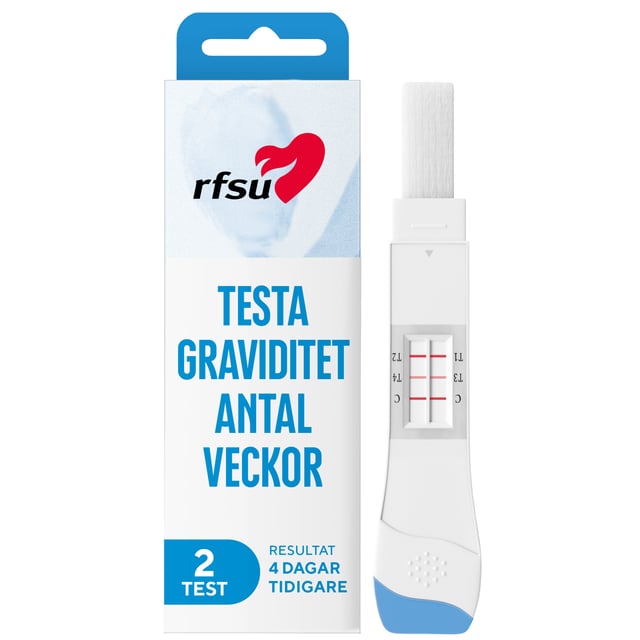 RFSU Graviditetstest Weeks 2 st | Sex & lust - Självtester - Graviditetstest,Graviditet - Graviditetstest | Apoteka