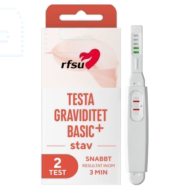 RFSU Graviditetstest Stav 2 st | Sex & lust - Självtester - Graviditetstest,Graviditet - Graviditetstest | Apoteka