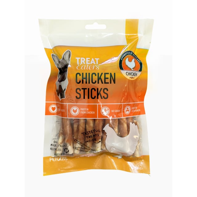 TREATEaters Chicken Sticks 300g | Djur - Djurgodis - Hundben & tuggben | Apoteka
