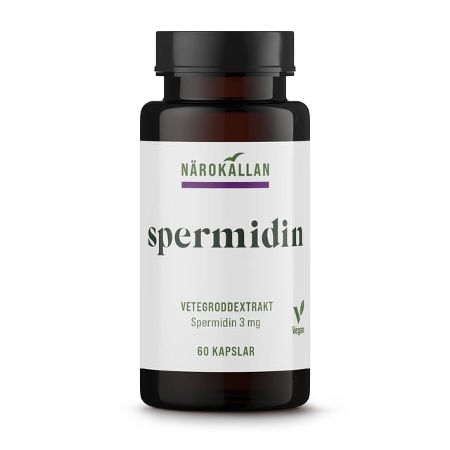 Närokällan Spermidin 60 kapslar | Vitaminer & kosttillskott - Växtbaserade kosttillskott | Apoteka