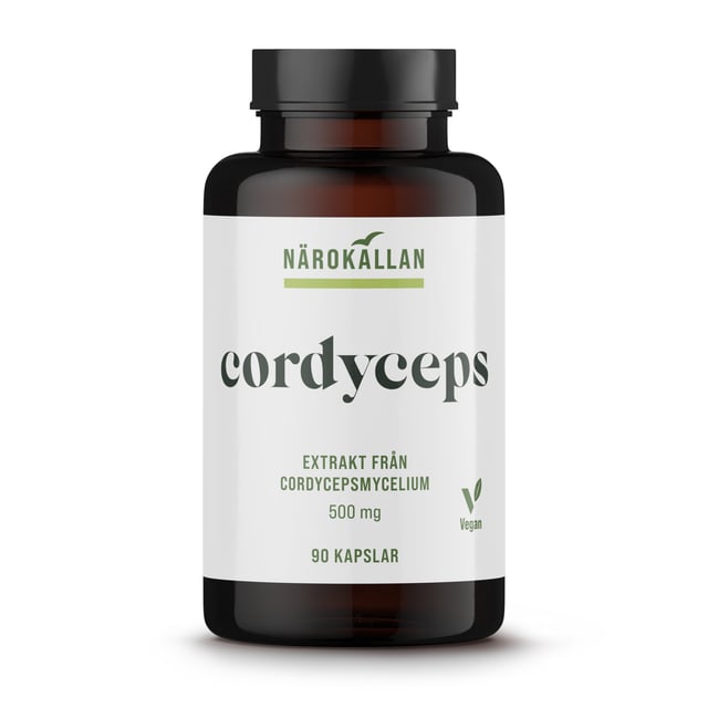 Närokällan Cordyceps 90 kapslar | Vitaminer & kosttillskott - Kosttillskott med svampextrakt | Apoteka