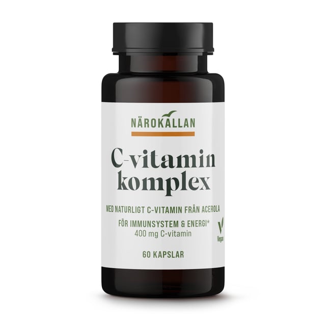 Närokällan C-vitamin komplex 60 kapslar | Vitaminer & kosttillskott - Vitaminer & mineraler - C-vitamin | Apoteka