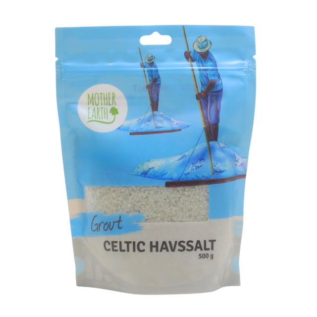 Mother Earth Celtic Havssalt Grovt 500g | Mat & dryck - Skafferi - Kryddor & smaksättning - Salt | Apoteka