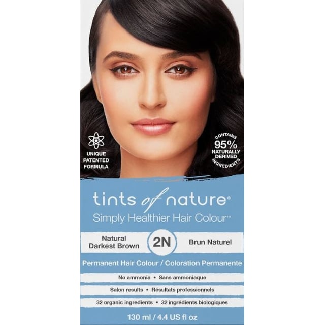 Tints of Nature Hårfärg 2N Natural Darkest Brown