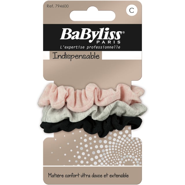 Babyliss Tygsnodd 3 st | Hårvård - Håraccessoarer - Hårsnoddar | Apoteka