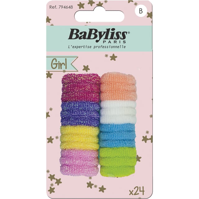 BaByliss Kids Snodd Mjuk 24 st | Baby, barn & förälder - Hårvård för barn - Hårsnoddar & hårspännen | Apoteka