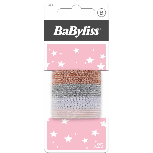 BaByliss Snoddar Glitter Kids 25 st | Baby, barn & förälder - Hårvård för barn - Hårsnoddar & hårspännen | Apoteka