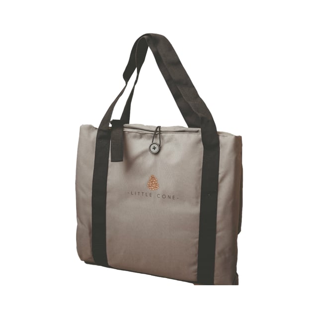 Fresh Kid Little Cone Skötväska + Underlägg grå | Baby, barn & förälder - Skötväskor & skötbäddar | Apoteka