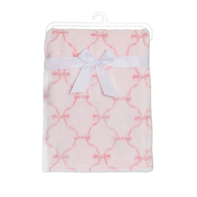 Fresh Kid Filt Rosett Deluxe rosa 75x100cm | Baby, barn & förälder - Babyfiltar | Apoteka