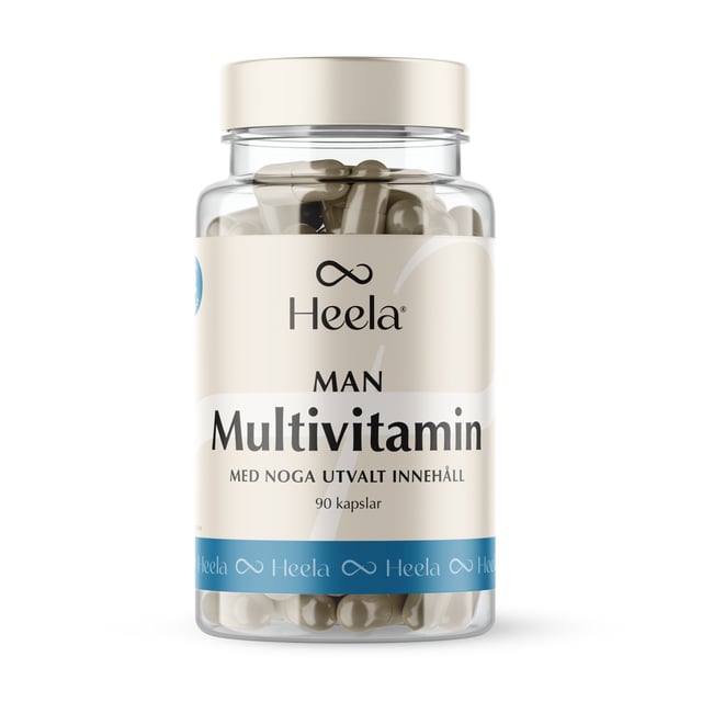 Heela Multivitamin Man 90 kapslar | Vitaminer & kosttillskott - Vitaminer & mineraler - Multivitamin - Multivitamin för män | Apoteka