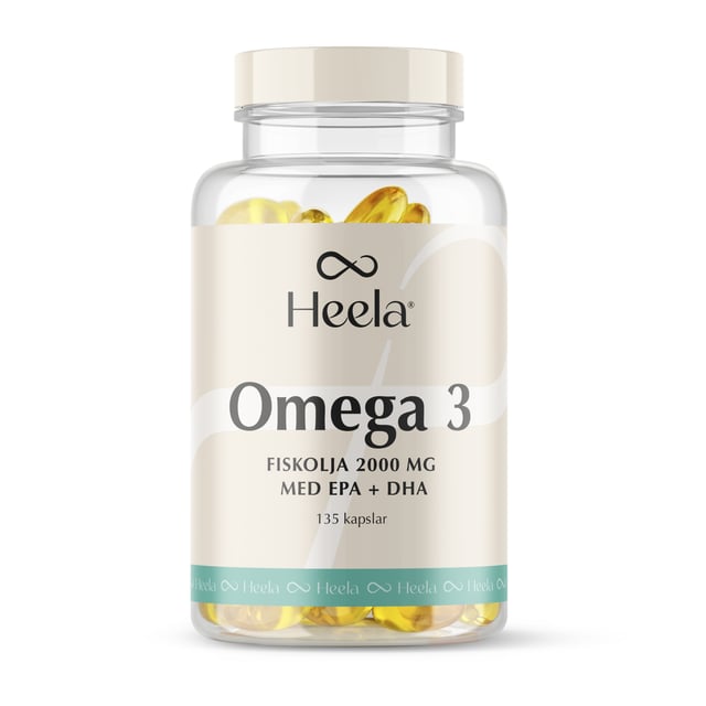 Heela Omega 3 135 kapslar | Vitaminer & kosttillskott - Omega-3 & fettsyror | Apoteka