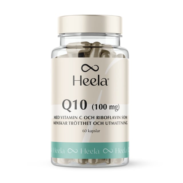 Heela Q10 100 mg 60 kapslar | Vitaminer & kosttillskott - Q10 | Apoteka