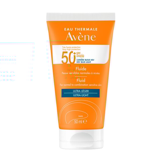 Avène Fluid Suncare SPF 50+ 50ml | Hudvård - Solskydd - Solskydd för ansikte | Apoteka
