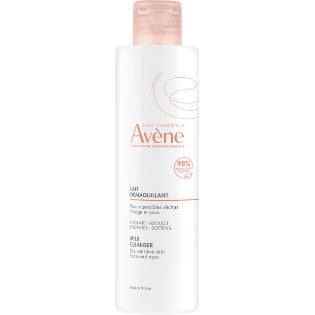 Avene Cleansing Milk 200 ml | Hudvård - Ansiktsvård - Ansiktsrengöring - Rengöringsmjölk | Apoteka