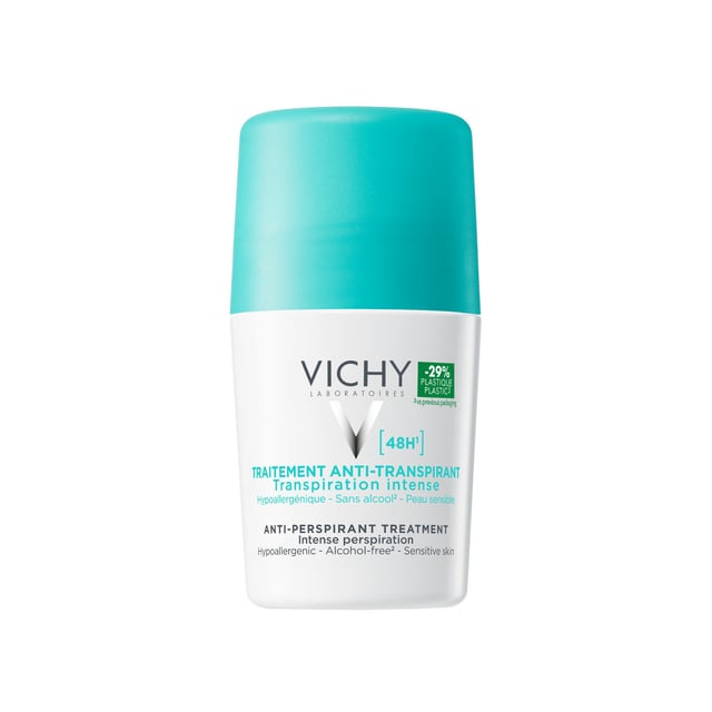 Vichy Antiperspirant 48H Roll-on 50 ml | Hudvård - Kroppsvård - Deodorant - Antiperspirant | Apoteka