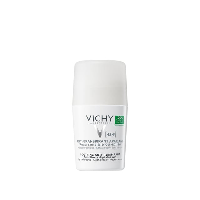 Vichy 48H Soothing Anti-Perspirant Roll-On 50 ml | Hudvård - Kroppsvård - Deodorant - Antiperspirant | Apoteka