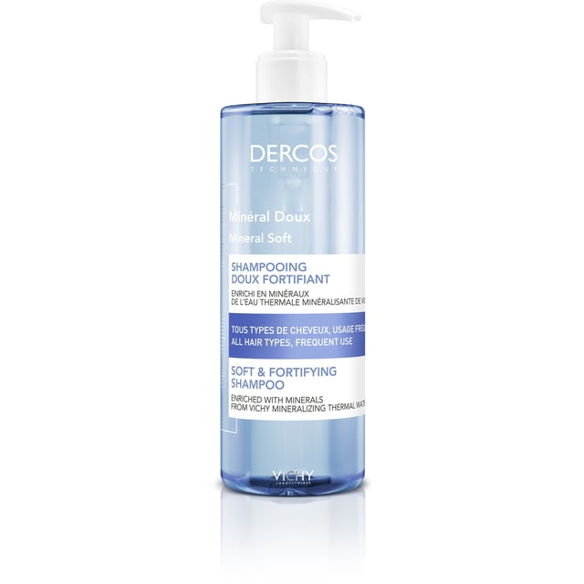 Vichy Dercos Soft & Fortifying Mineral Shampoo 400 ml
