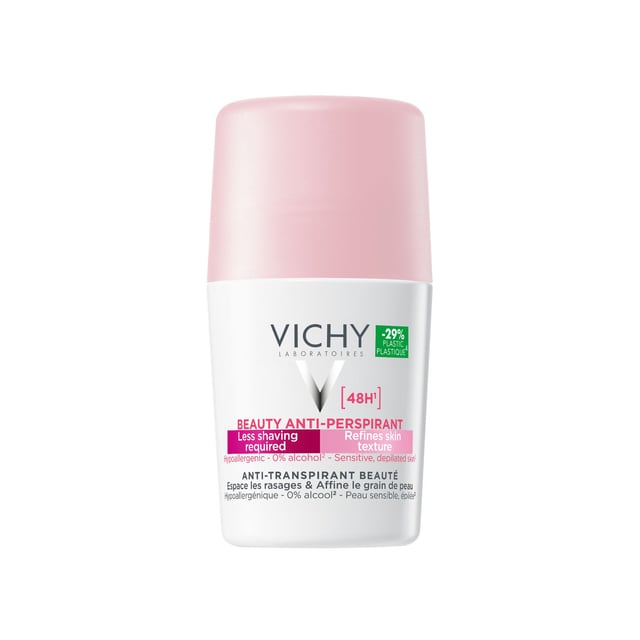 Vichy Beauty Deo Roll-on 48H Antiperspirant 50 ml | Hudvård - Kroppsvård - Deodorant - Antiperspirant | Apoteka