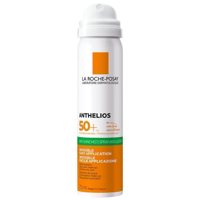 La Roche-Posay Anthelios Anti Shine Mist SPF50+ 75ml | Hudvård - Solskydd - Solskydd för ansikte | Apoteka