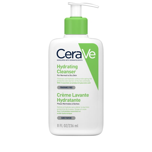 CeraVe Hydrating Cleanser 236 ml | Hudvård - Ansiktsvård - Ansiktsrengöring - Rengöringskräm | Apoteka