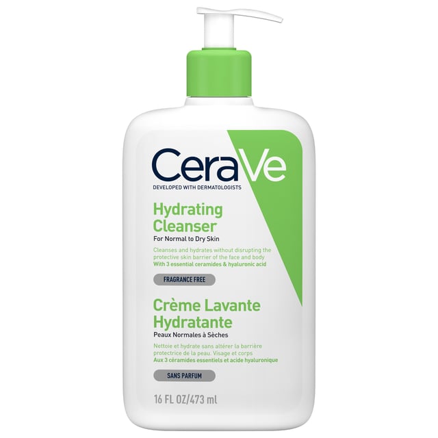 CeraVe Hydrating Cleanser 473 ml | Hudvård - Ansiktsvård - Ansiktsrengöring - Rengöringskräm,Hudvård - Kroppsvård - Bad & dusch - Duschkräm & duschtvål | Apoteka