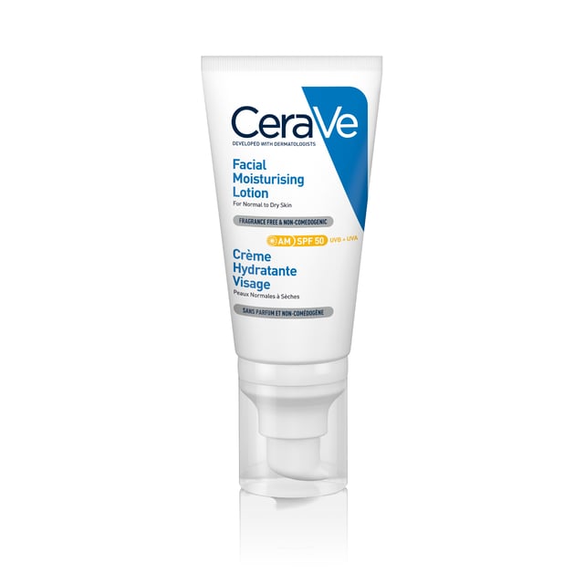 CeraVe Facial Moisturising Lotion SPF50 52 ml | Hudvård - Ansiktsvård - Ansiktskräm - Dagkräm med SPF,Hudvård - Ansiktsvård - Ansiktskräm - Dagkräm | Apoteka