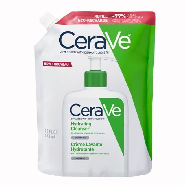 CeraVe Hydrating Cleanser Refill 473 ml | Hudvård - Ansiktsvård - Ansiktsrengöring - Rengöringsgel | Apoteka