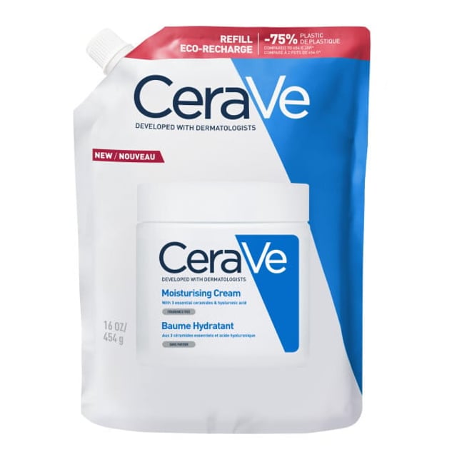 CeraVe Daily Moisturising Cream Refill 473 ml | Hudvård - Ansiktsvård - Ansiktskräm - 24-timmarskräm,Hudvård - Kroppsvård - Hudkräm & bodylotion | Apoteka