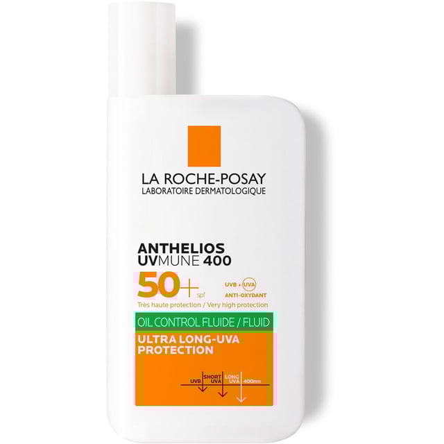 La Roche-Posay Anthelios Uvmune 400 Oil Control Fluide SPF50+ 50 ml | Hudvård - Solskydd - Solskydd för ansikte | Apoteka