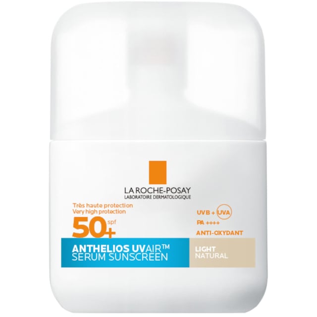 La Roche-Posay Anthelios UVAir Serum Sunscreen Tinted Light SPF50+ 50 ml | Hudvård - Solskydd - Solskydd för ansikte | Apoteka