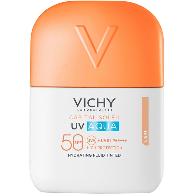 Vichy Capital Soleil UV-aqua Hydrating Fluid Tinted SPF50 50 ml | Hudvård - Solskydd - Solskydd för ansikte | Apoteka