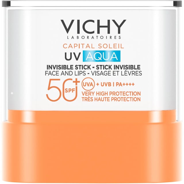 Vichy Capital Soleil Uv-aqua Hydrating Invisible Stick SPF50+ 9 g | Hudvård - Solskydd - Solstift,Hudvård - Solskydd - Solskydd för ansikte | Apoteka