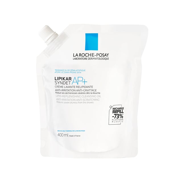La Roche-Posay Lipikar Syndet AP+ duschkräm Refill 400 ml
