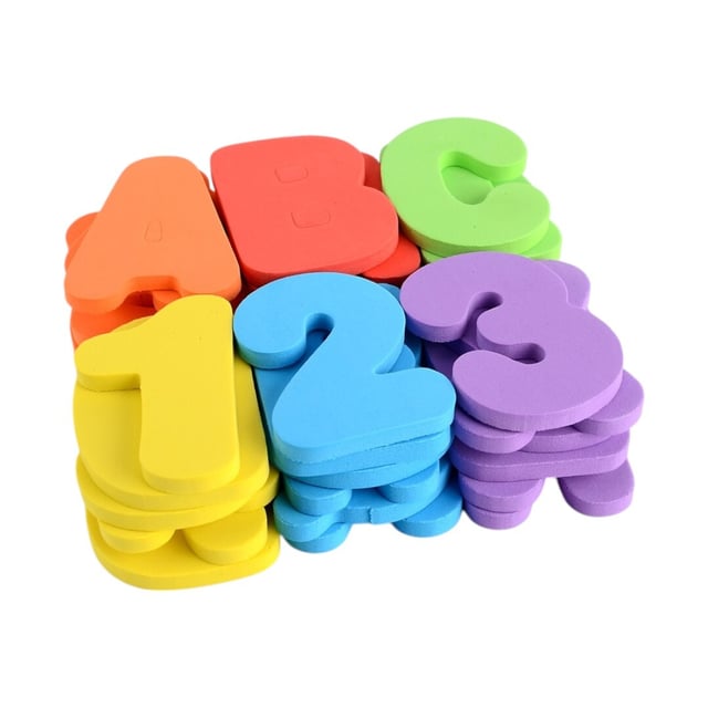 Fresh Kid Tub Fun Badlek Siffror och Bokstäver 36st | Baby, barn & förälder - Bada & simma - Badleksaker | Apoteka