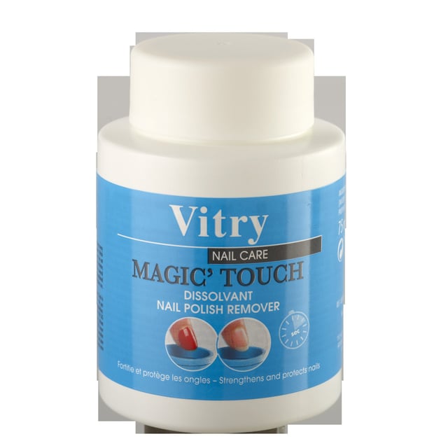 Vitry Nail Polish Remover Magic Touch Nagellacksremover 75 ml | Smink - Naglar - Nagellacksborttagning | Apoteka