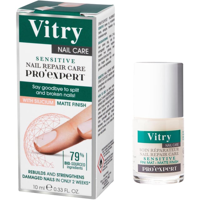 Vitry Sensi Nail Rep Care Pro Expert Matte Nagelvård 10 ml | Smink - Naglar - Nagellack - Nagelförstärkare | Apoteka