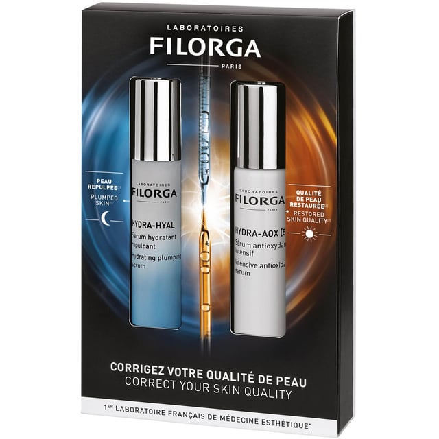 Filorga Hydra Duo Kit 60 ml | Hudvård - Ansiktsvård - Serum - Hyaluronsyraserum,Hudvård - Ansiktsvård - Serum - Återfuktande serum | Apoteka