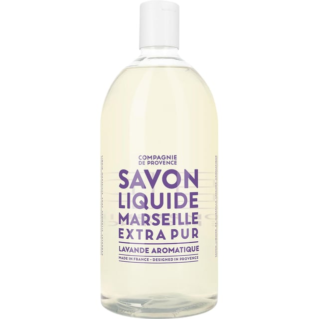 Compagnie De Provence Liquid Marseille Soap Refill Aromatic Lavender 1 liter | Hudvård - Händer & fötter - Handvård - Handtvål | Apoteka