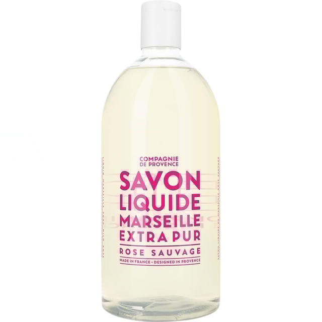 Compagnie De Provence Liquid Marseille Soap Refill Wild Rose 1 liter | Hudvård - Händer & fötter - Handvård - Handtvål | Apoteka