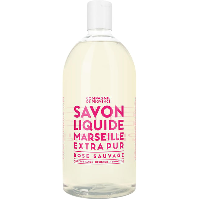 Compagnie De Provence Liquid Marseille Soap Refill Wild Rose 1 liter