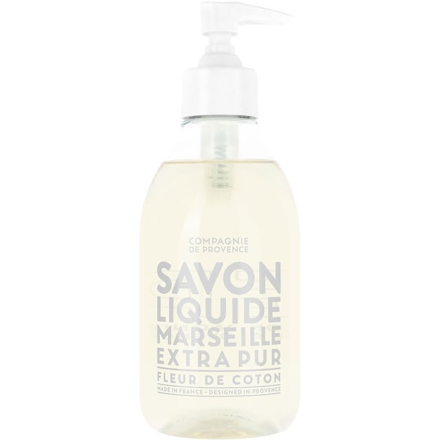 Compagnie De Provence Liquid Marseille Soap Cotton Flower 300 ml | Hudvård - Händer & fötter - Handvård - Handtvål | Apoteka