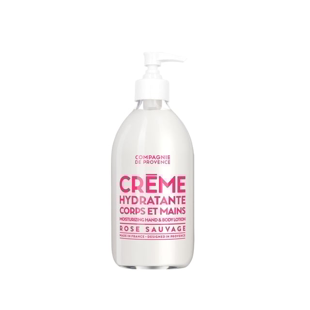Compagnie De Provence Moisturizing Hand & Body Lotion Wild Rose 300 ml | Hudvård - Händer & fötter - Handvård - Handkräm,Hudvård - Kroppsvård - Hudkräm & bodylotion | Apoteka